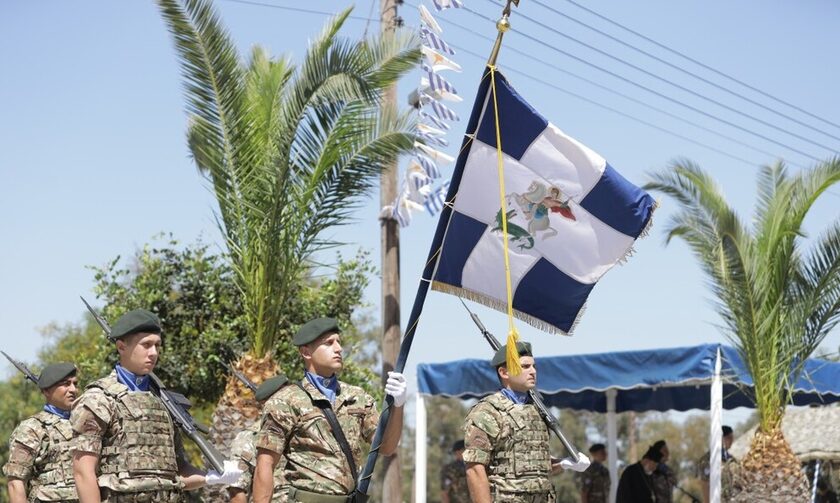 Εθνική Φρουρά Κύπρου: Εορτασμός του Αγίου Γεωργίου Προστάτη του Στρατού Ξηράς