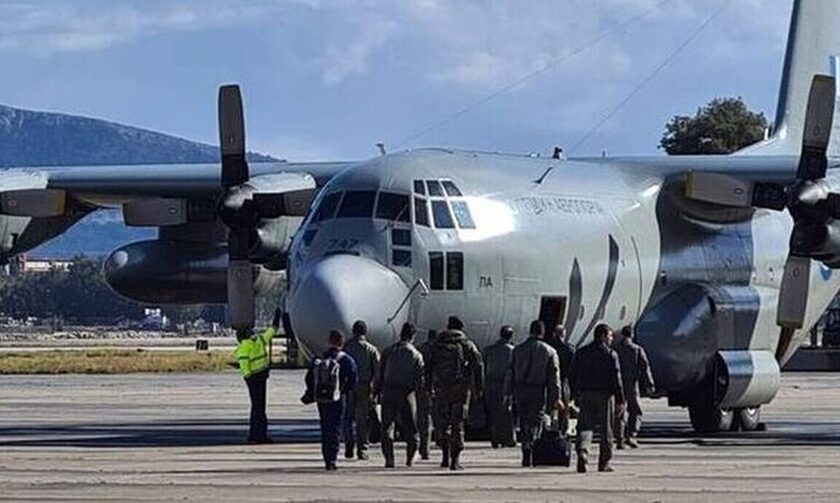 Two Greek military aircraft left for Egypt