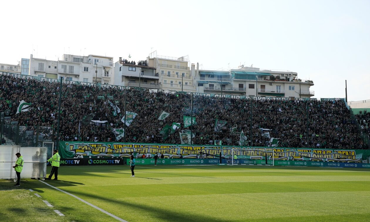 Παναθηναϊκός – ΠΑΟΚ: Νέο «πράσινο» sold out, κατάμεστη η Λεωφόρος στο ντέρμπι της Super League