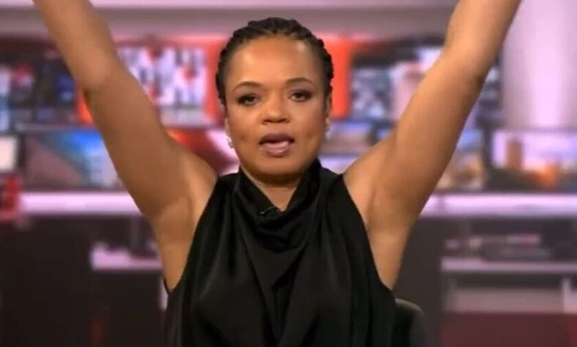 BBC: Παρουσιάστρια «πιάστηκε» να τεντώνεται on air