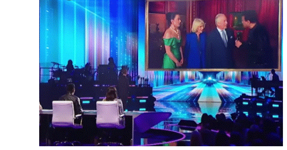 O Κάρολος και η Καμίλα στο American Idol