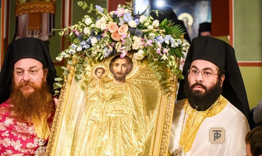 Το Αγρίνιο εορτάζει τον Πολιούχο του, Άγιο Χριστοφόρο