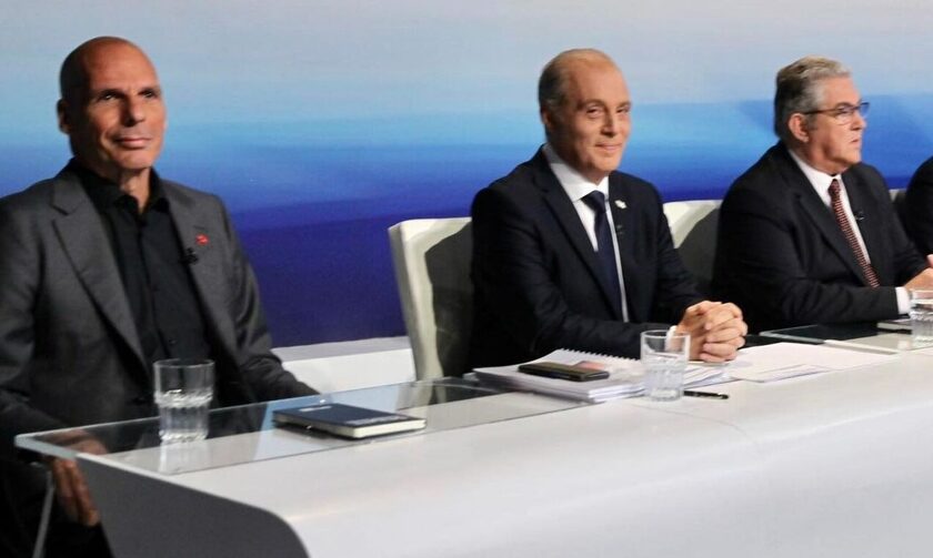 Debate - Εκλογές: Οι απαντήσεις Κουτσούμπα, Βελόπουλου, Βαρουφάκη για εξωτερική πολιτική και Άμυνα