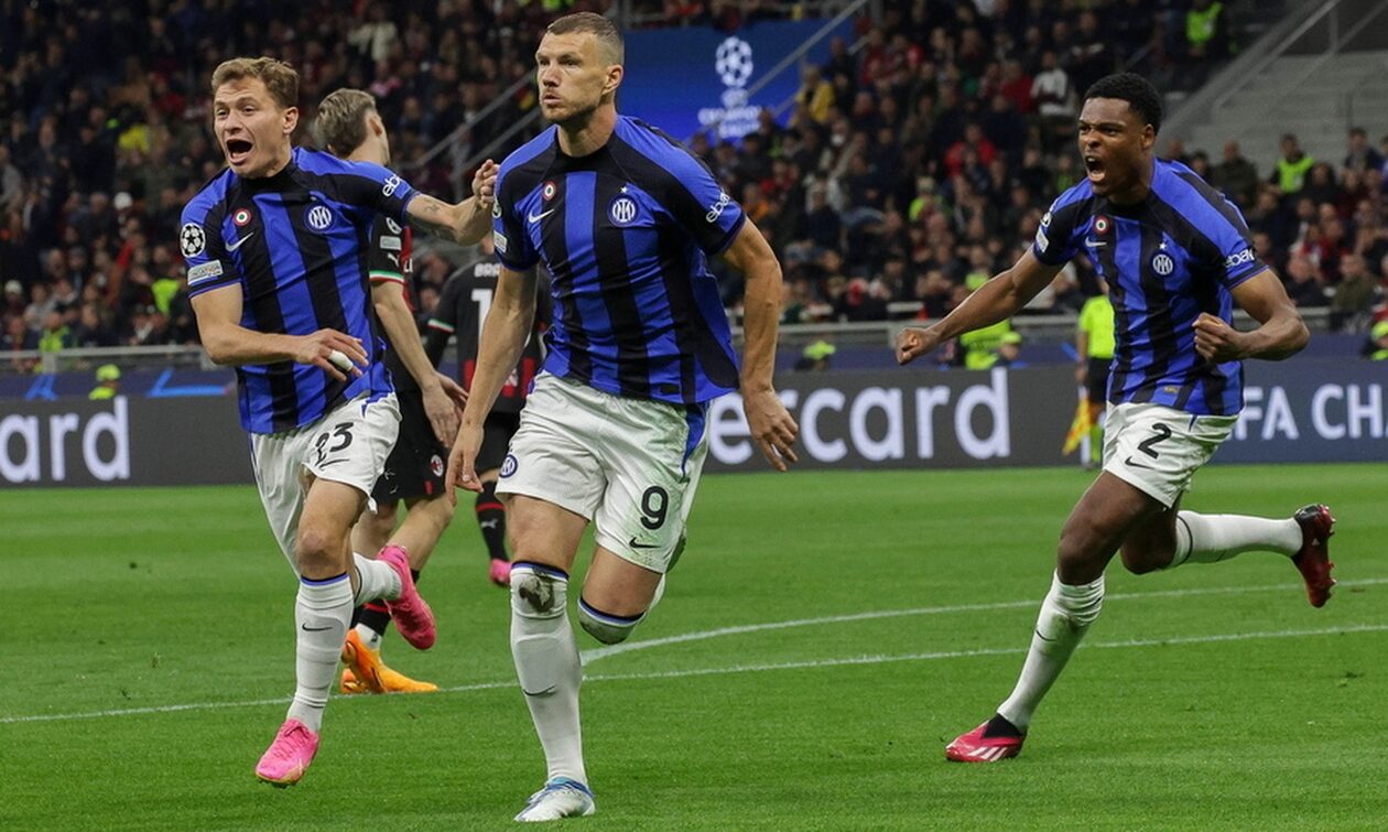 Champions League: «Αφεντικό» στο Μιλάνο η Ίντερ – Με το ένα πόδι στον τελικό!