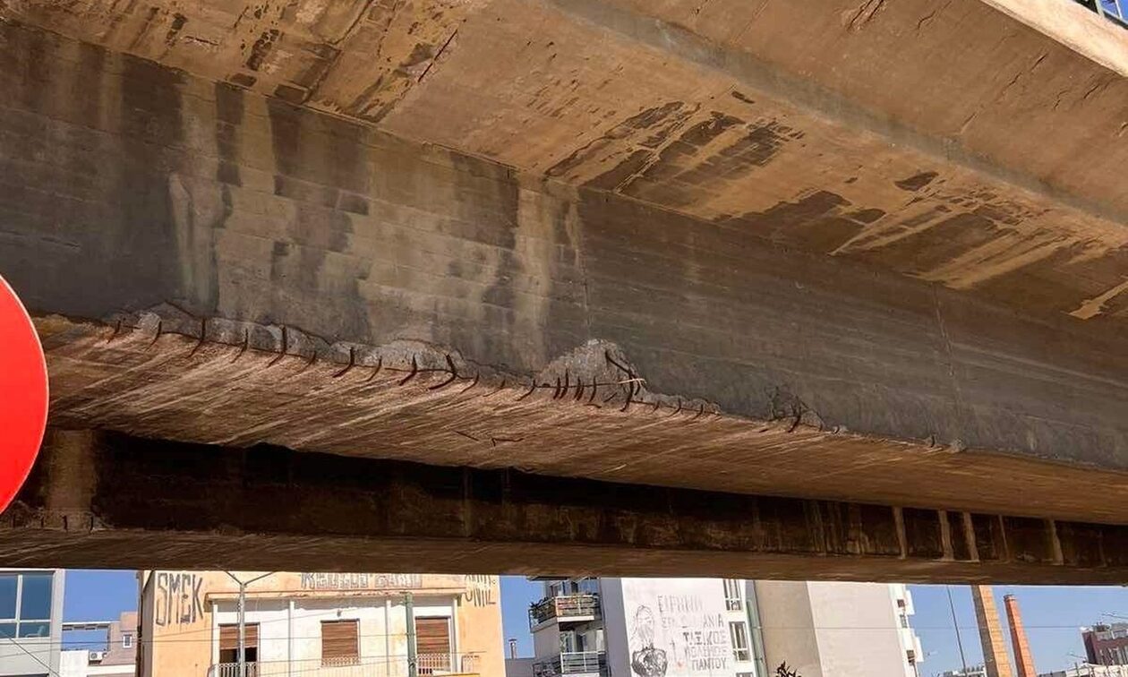 Μεγάλη ανησυχία για τη γέφυρα «Πουλοπούλου» στα Πετράλωνα - Δείτε σε τι κατάσταση βρίσκεται