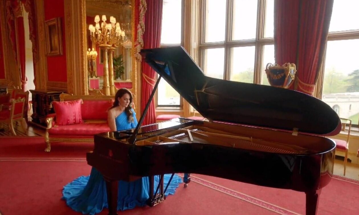 Eurovision 2023: Η Κέιτ Μίντλετον έπαιξε πιάνο στην εντυπωσιακή έναρξη του διαγωνισμού