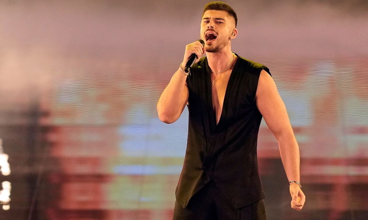 Eurovision 2023: Η εμφάνιση του Andrew Lambrou στον τελικό του διαγωνισμού