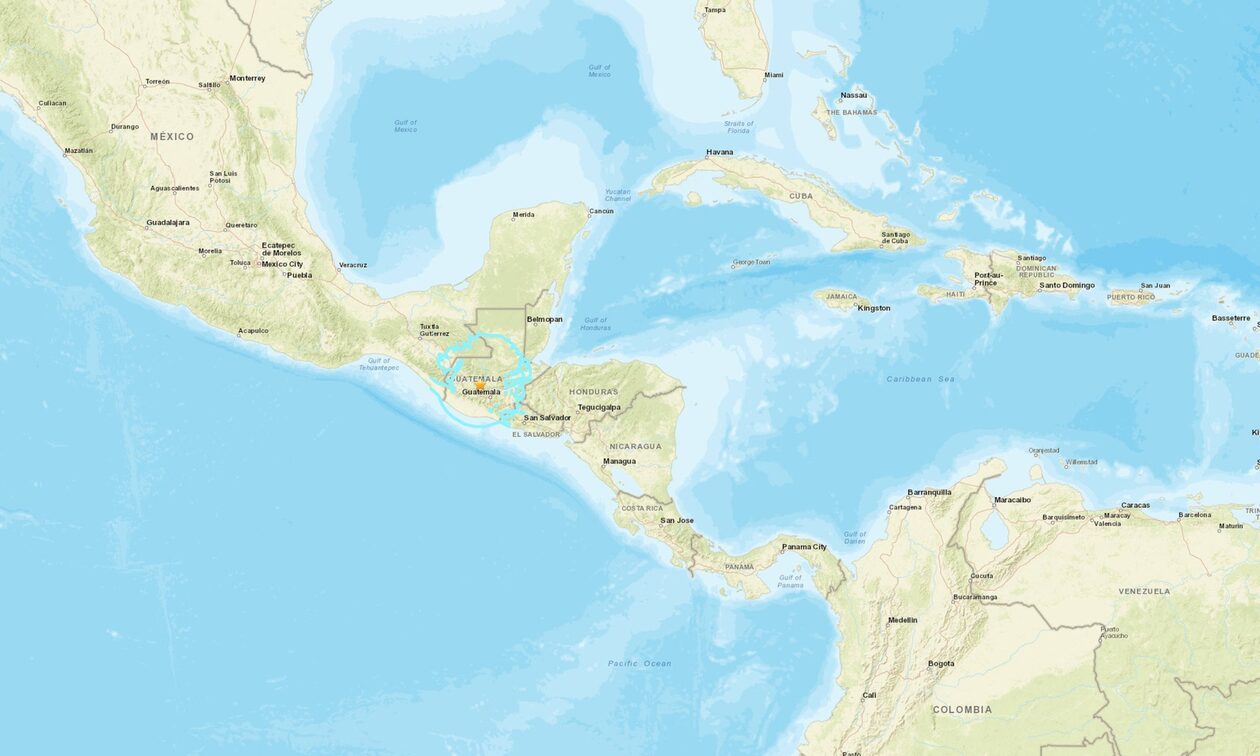 Ισχυρός σεισμός 6,4 Ρίχτερ στη Γουατεμάλα