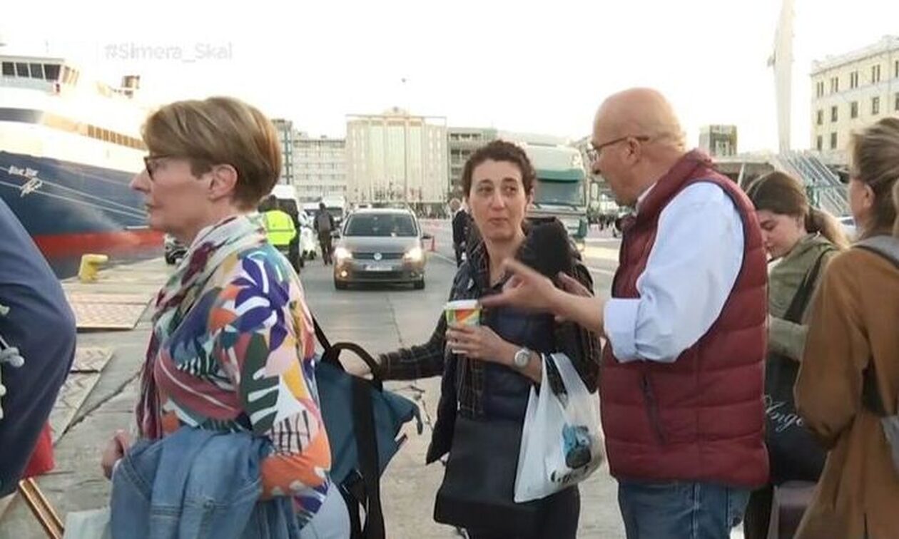 Επικό μπέρδεμα δημοσιογράφου στο λιμάνι του Πειραιά: Η τουρίστρια που ήταν... Ελληνίδα ετεροδημότης