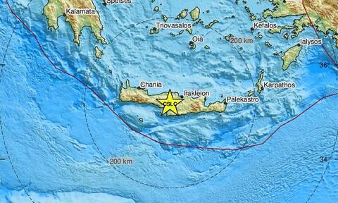 Σεισμός στην Κρήτη: Ισχυρός μετασεισμός κοντά στις Μοίρες Ηρακλείου (pics)