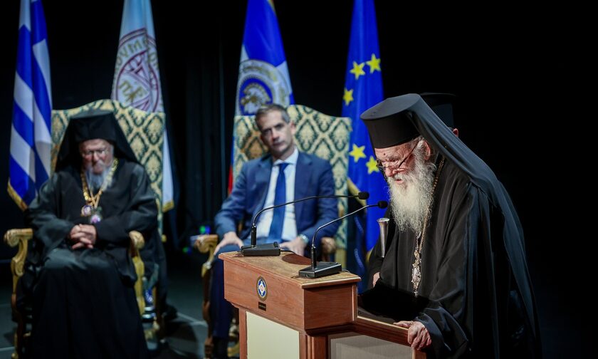 Η ύψιστη τιμή για τον Οικουμενικό Πατριάρχη Βαρθολομαίο από τον Δήμο Αθηναίων