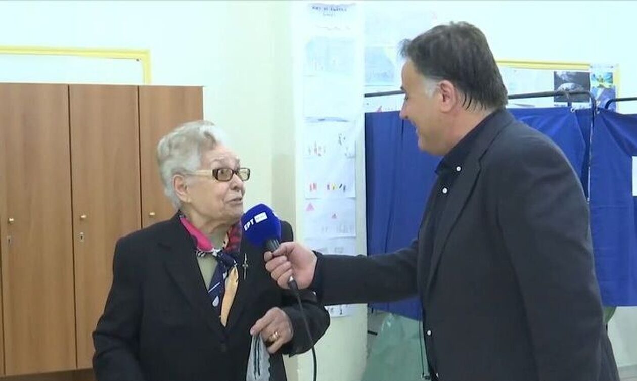 Εκλογές 2023 - Σέρρες: Επική γιαγιά ψηφοφόρος - «Αυτή ελπίζω να είναι η τελευταία φορά»