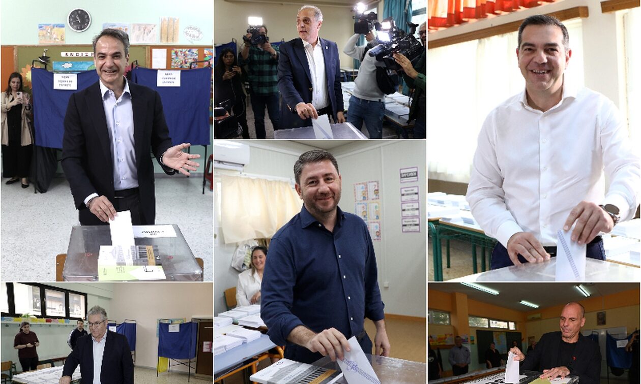 Εκλογές 2023: Στις κάλπες οι πολιτικοί αρχηγοί  - Ποιοι άσκησαν μέχρι τώρα το εκλογικό τους δικαίωμα