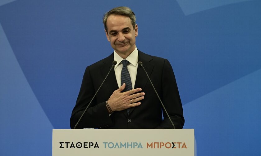 Κυριάκος Μητσοτάκης: «Οι πολίτες ζήτησαν αυτοδύναμη Νέα Δημοκρατία» – Απέκλεισε τις συνεργασίες