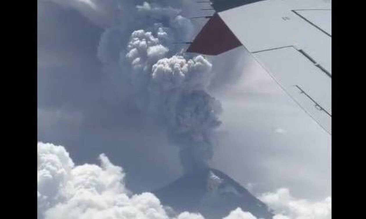 Μεξικό: Πτήσεις αναστέλλονται λόγω ηφαιστειακής τέφρας - Κίνδυνος μέχρι και για εκκένωση περιοχών