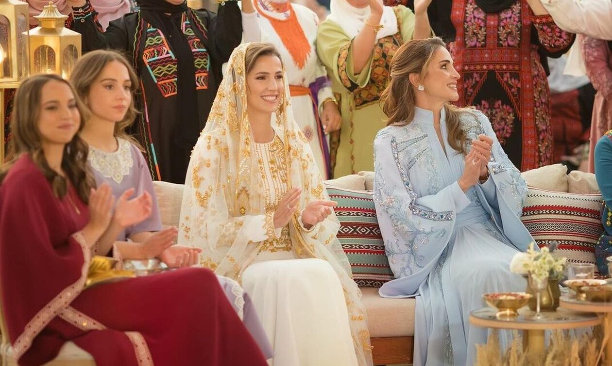Bασίλισσα Ράνια: Τα συγκινητικά λόγια στη νύφη της λίγο πριν τον γάμο με τον γιο της Χουσεΐν