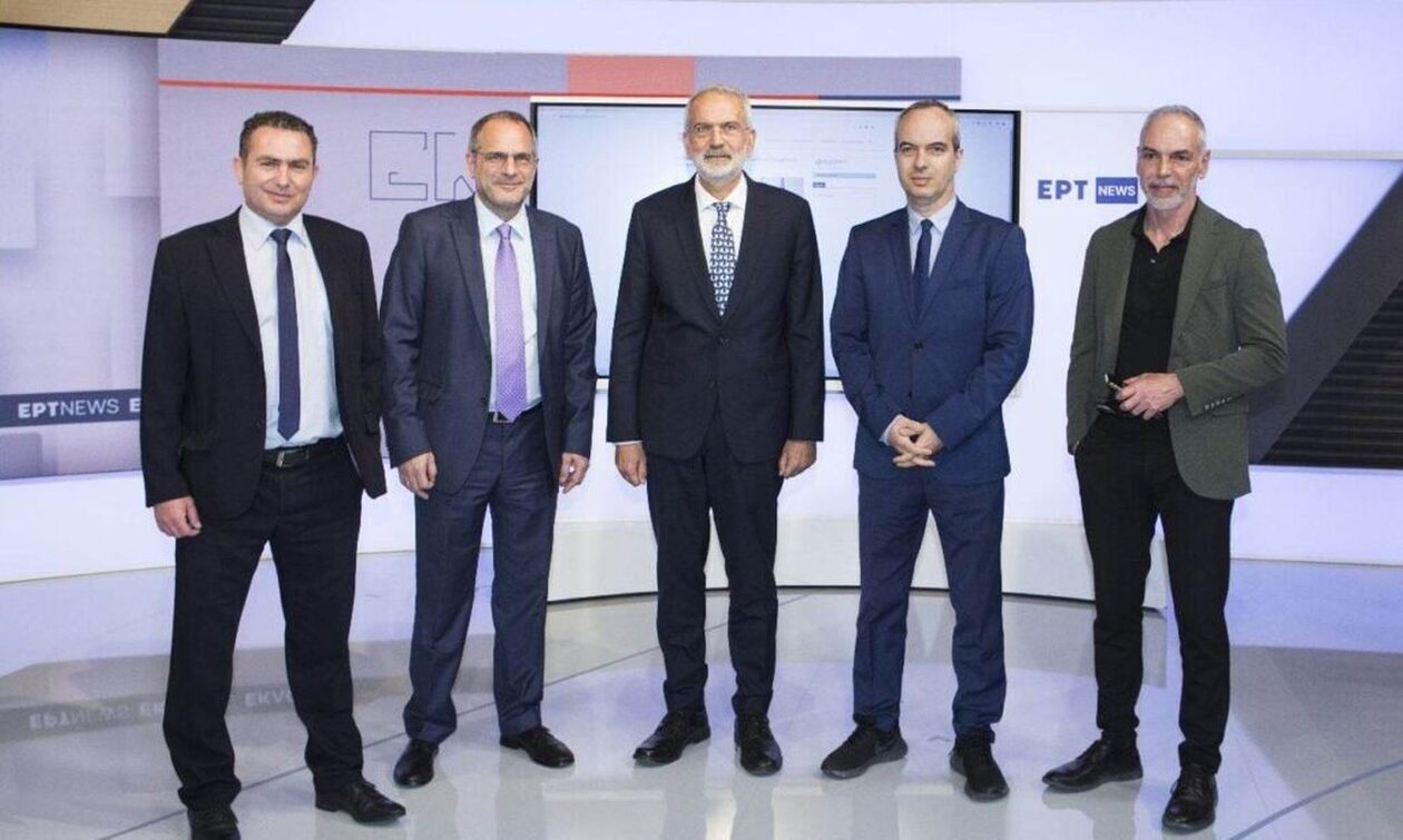 Ιωάννης Σαρμάς: Επισκέφθηκε το ραδιομέγαρο της ΕΡΤ ο υπηρεσιακός Πρωθυπουργός