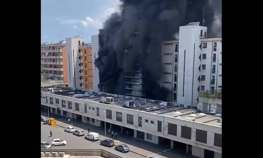 Ρώμη: Δώδεκα τραυματίες από έκρηξη και πυρκαγιά σε κτήριο