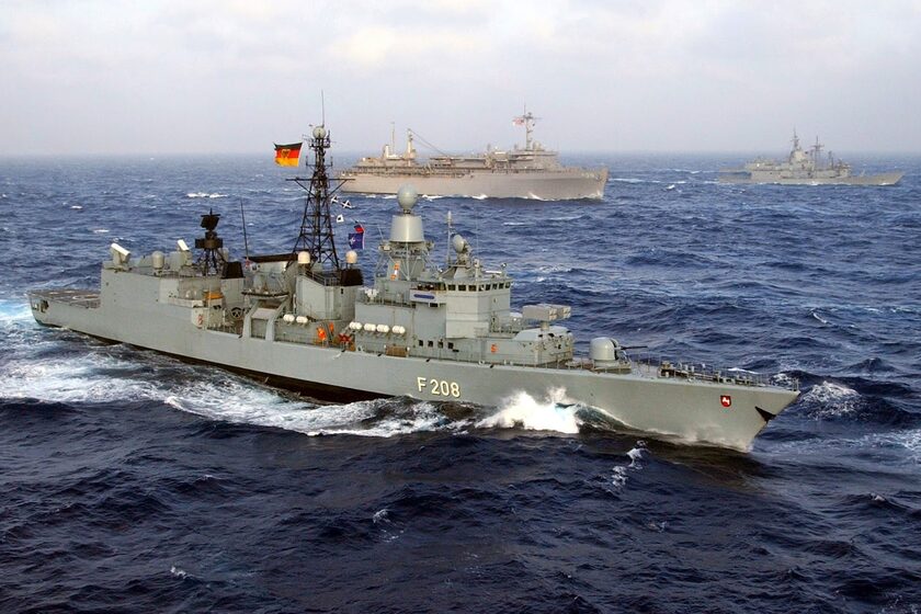 Το Βερολίνο θα αναπτύξει το 2024 δύο πολεμικά πλοία στην περιοχή του Ινδικού-Ειρηνικού