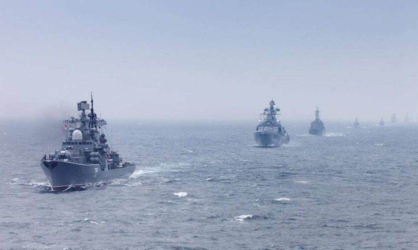 Ο ρωσικός στόλος βγαίνει στον Ειρηνικό