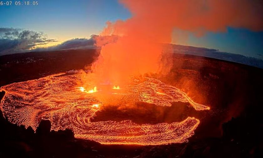 Χαβάη: «Ξύπνησε» το ηφαίστειο Κιλαουέα - Κόκκινος συναγερμός από το Αμερικανικό Γεωλογικό Ινστιτούτο