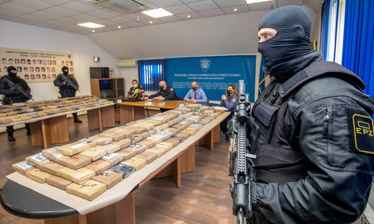 Κροατία: Κατασχέθηκαν 745 κιλά κοκαΐνης αξίας 20 εκατομμυρίων ευρώ