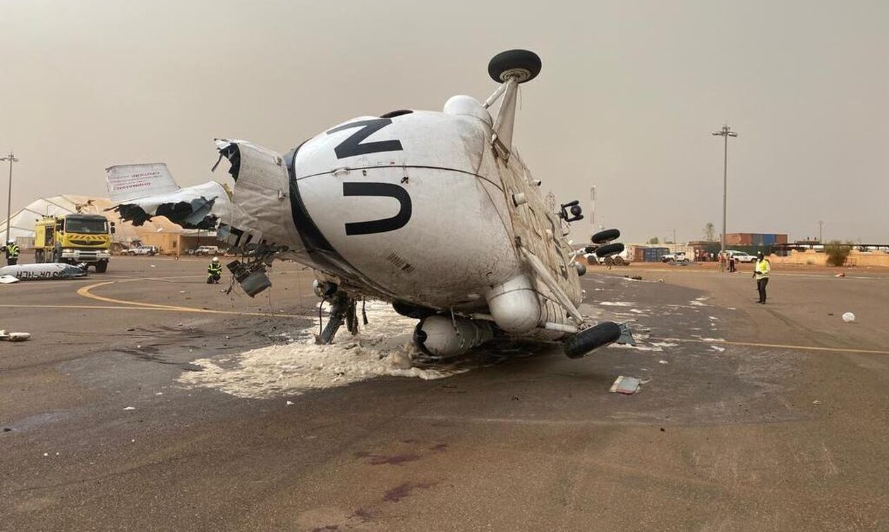 Μάλι: 11 τραυματίες από ατύχημα με ελικόπτερο του ΟΗΕ
