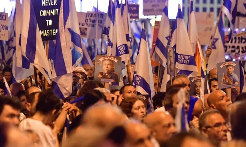 Ισραήλ: Αντικυβερνητικές διαδηλώσεις σε όλη τη χώρα - 100.000 άνθρωποι στο Τελ Αβίβ
