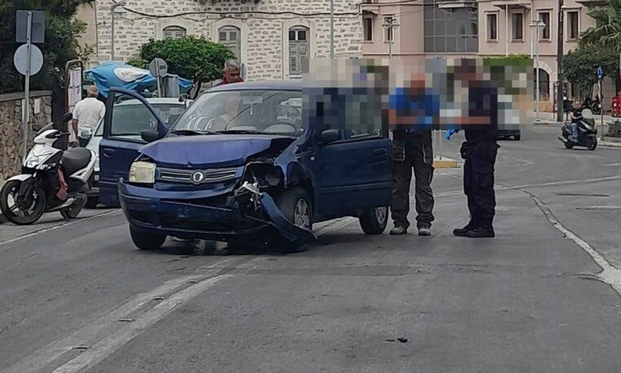 Σύρος: Οδηγούσε αιμόφυρτος για το νοσοκομείο και έπεσε σε 2 αυτοκίνητα και μια μηχανή