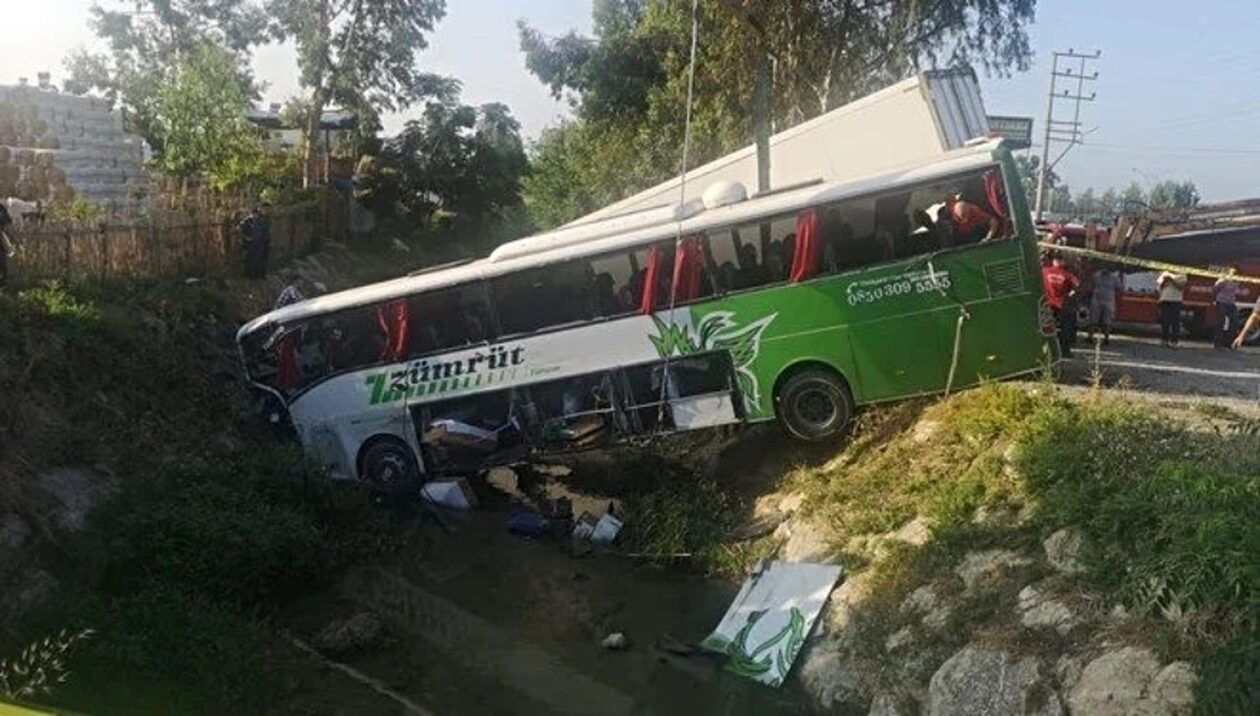 Τουρκία: Λεωφορείο έπεσε σε χαντάκι – Τουλάχιστον ένας νεκρός και 28 τραυματίες