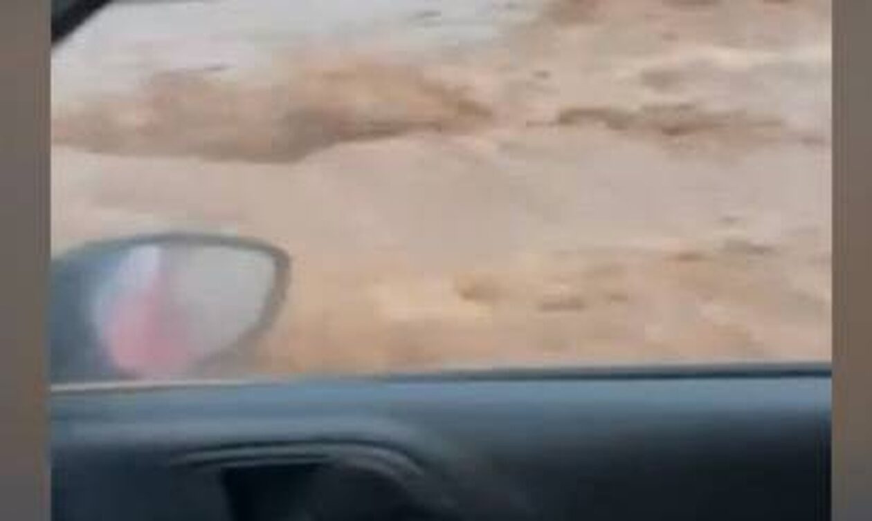Χαλκιδική: Βίντεο ντοκουμέντο από εγκλωβισμένο σε χείμαρρο –  «Με σκέπασαν τα νερά - Πήγα να πεθάνω»