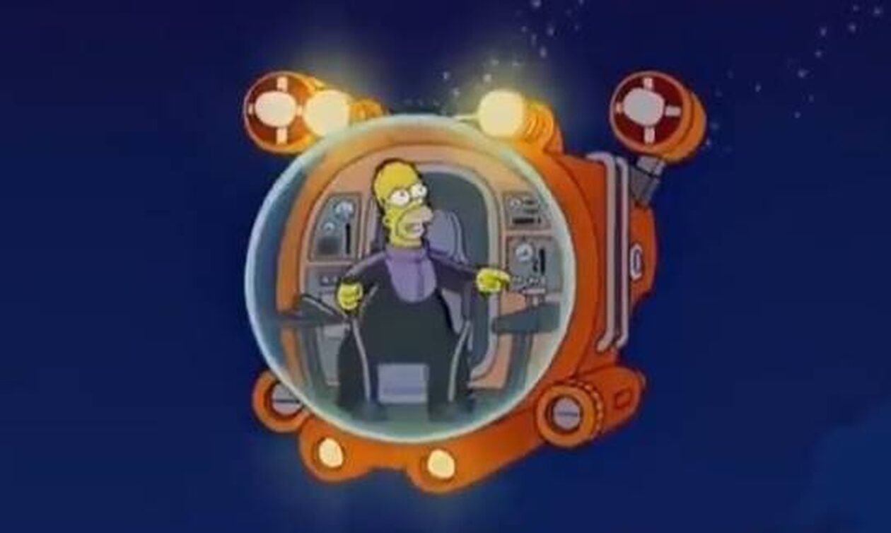 Υποβρύχιο Titan: Άλλη μία πρόβλεψη των «The Simpsons» για το υποβρύχιο Titan