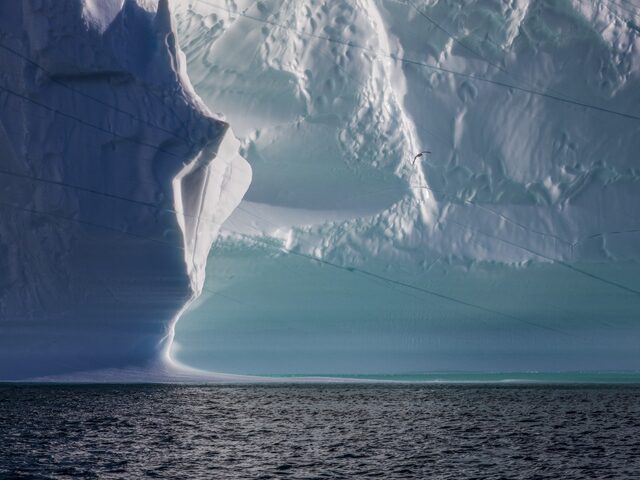 Amidst the Icebergs Disko Bay Greenland, 9.20 PM