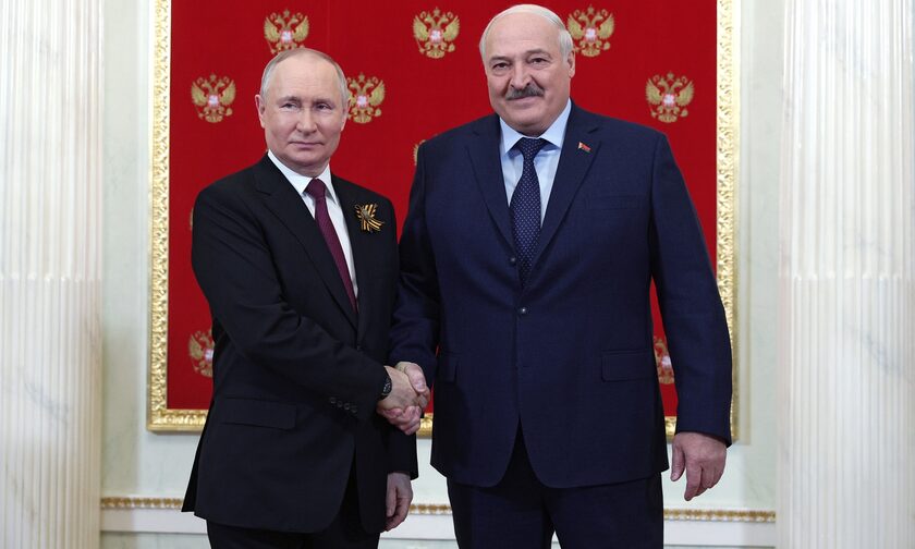 Ρωσία: Ο Πούτιν ευχαρίστησε τον Λουκασένκο για τις διαπραγματεύσεις με τον Πριγκόζιν