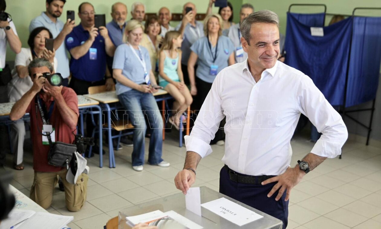 Εκλογές 2023 - Κυριάκος Μητσοτάκης: Ψηφίζουμε για  μια σταθερή και αποτελεσματική κυβέρνηση