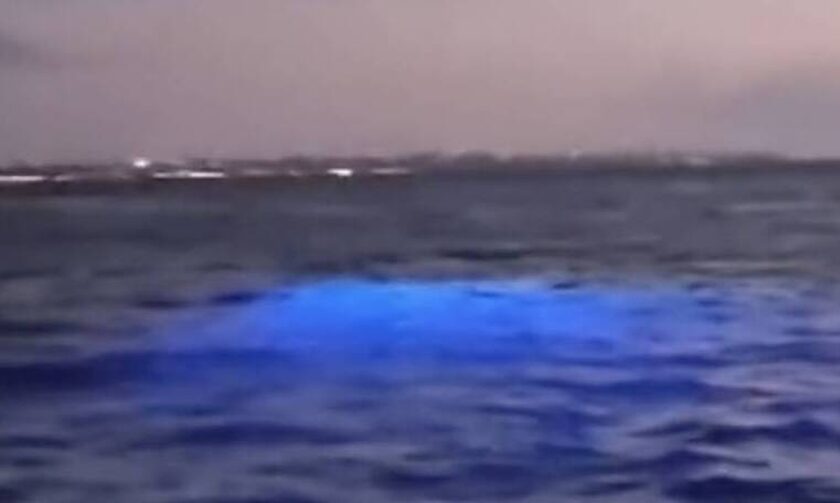 «Εξωγήινη γοργόνα»: Η μυστήρια λάμψη στη θάλασσα που έγινε viral στο TikTok