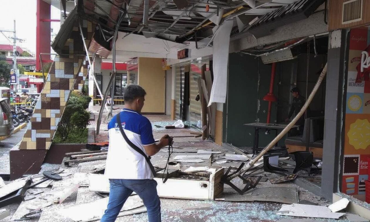 Φιλιππίνες: Τουλάχιστον 18 τραυματίες από έκρηξη σε εστιατόριο εμπορικού κέντρου