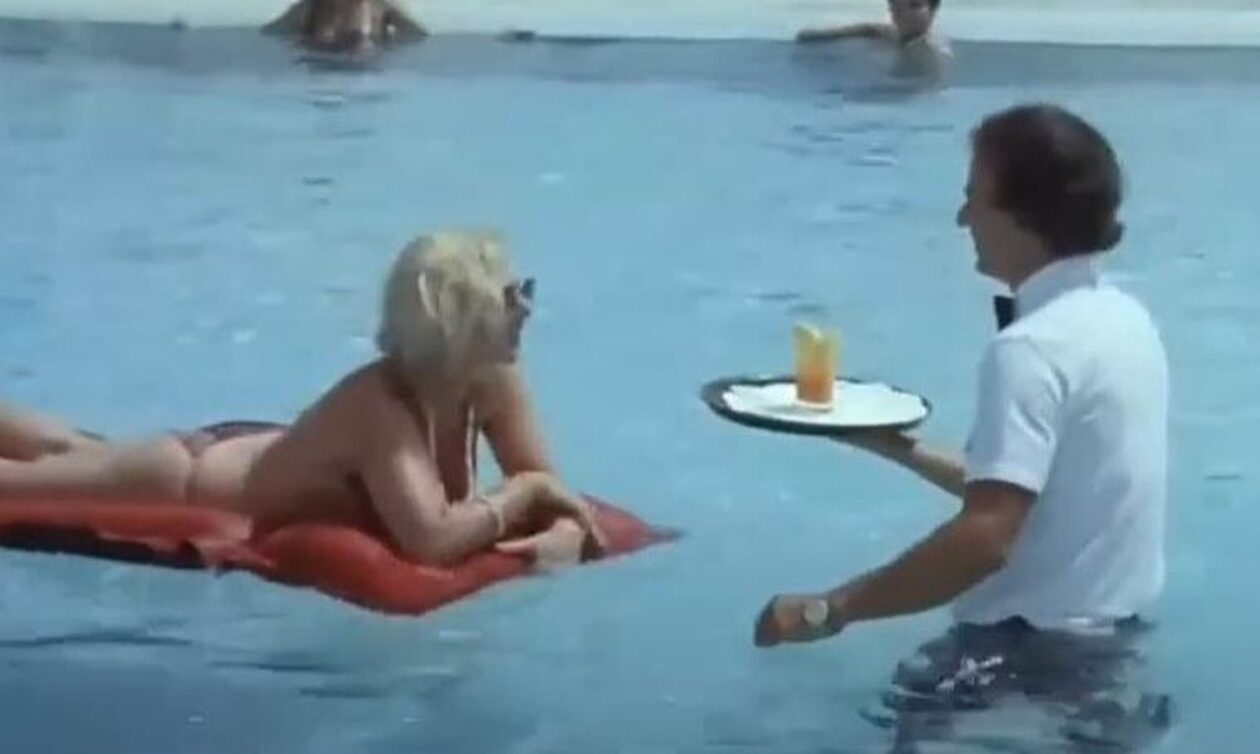 Η ταινία που είχε «προβλέψει» τον σερβιτόρο μέσα στο νερό στη Ρόδο πριν από 40 χρόνια