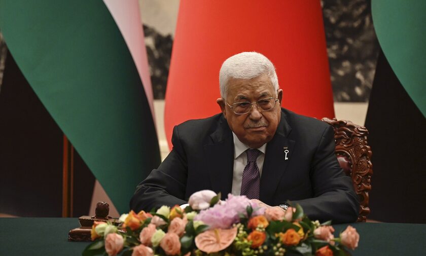 Ο Παλαιστίνιος πρόεδρος Μαχμούντ Αμπάς