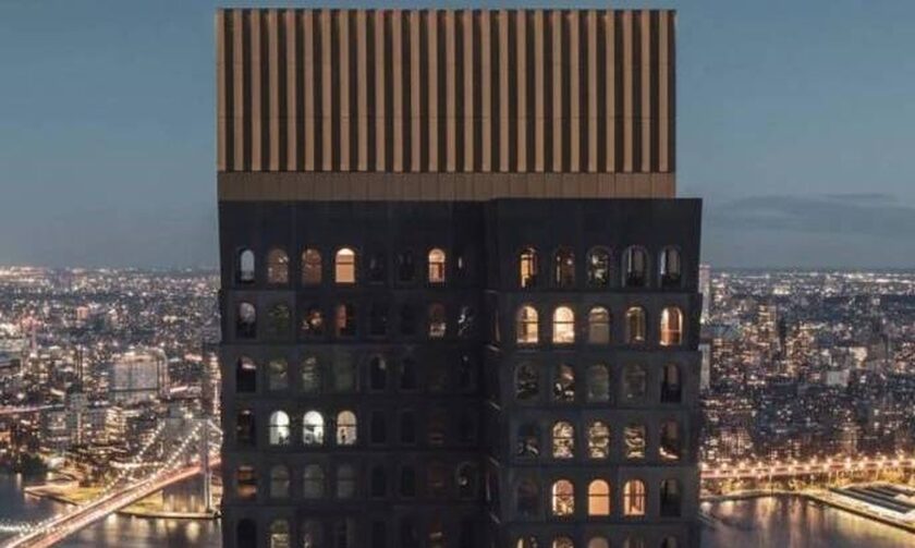 Νέα Υόρκη: Εντυπωσιάζει ο ουρανοξύστης που θυμίζει ερειπωμένο κάστρο