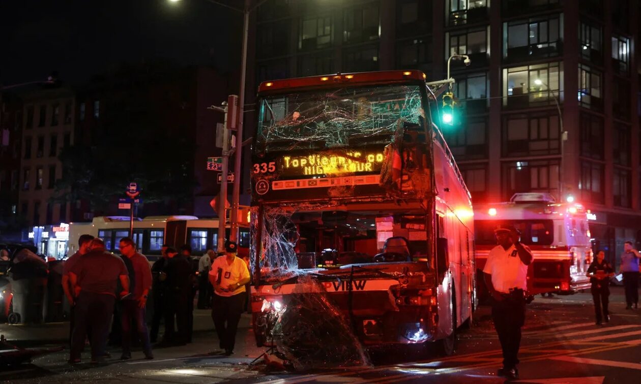 ΗΠΑ: Σύγκρουση λεωφορείων στη Νέα Υόρκη - Δεκάδες τραυματίες
