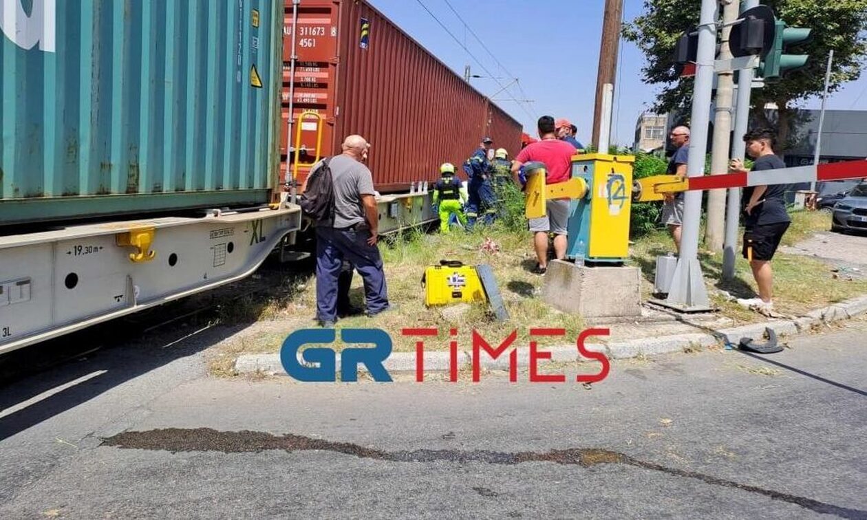 Θεσσαλoνίκη: Κατέληξε ο δικυκλιστής που παρασύρθηκε από τρένο