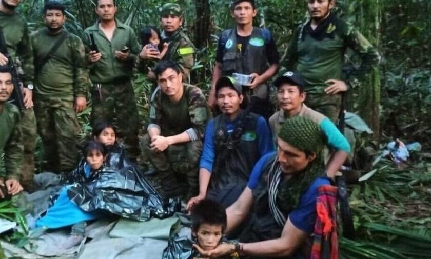 Εξιτήριο πήραν τα 4 παιδιά που επιβίωσαν μόνα για 40 μέρες στον Αμαζόνιο