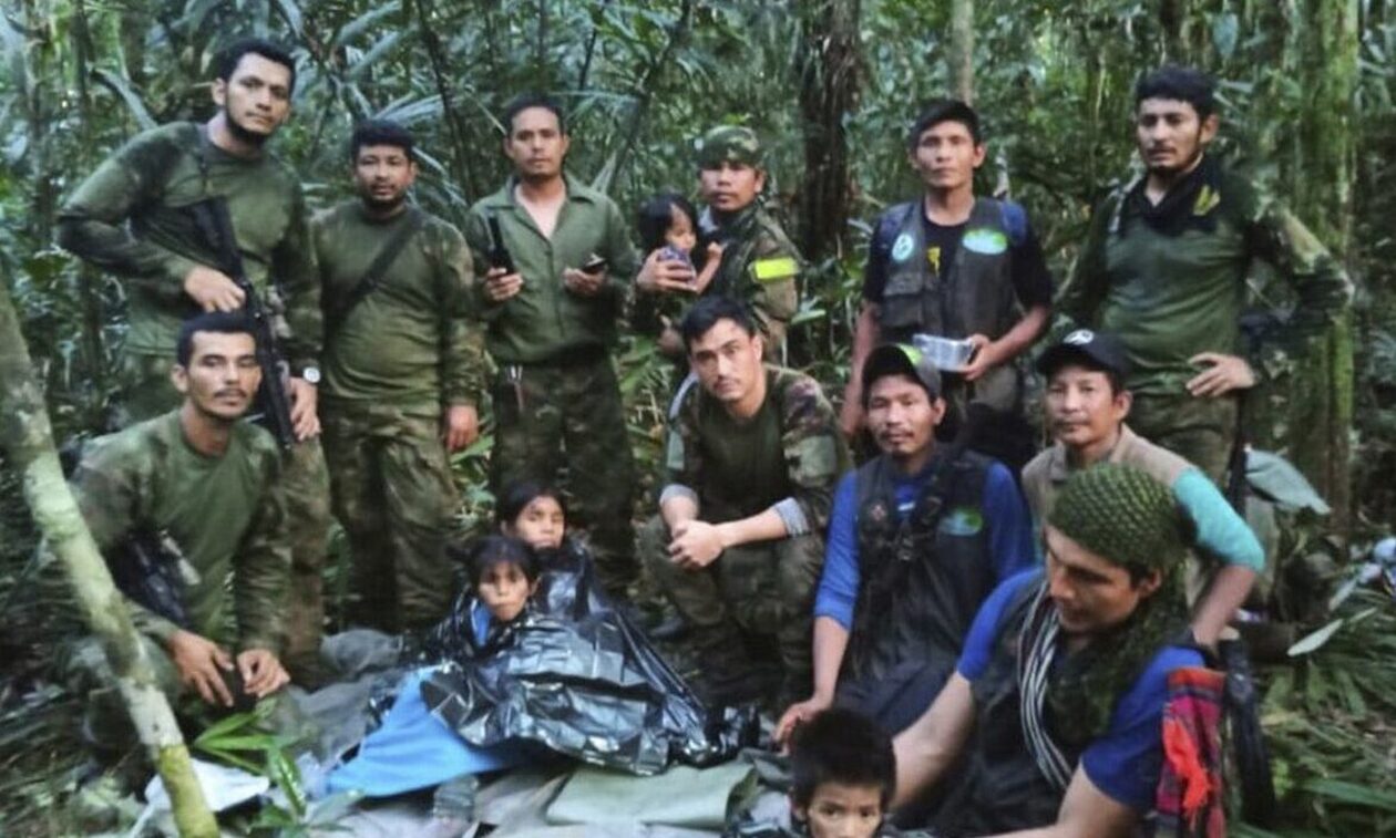 Κολομβία: Εξιτήριο πήραν τα 4 παιδιά που επέζησαν 40 μέρες στη ζούγκλα της Αμαζονίας