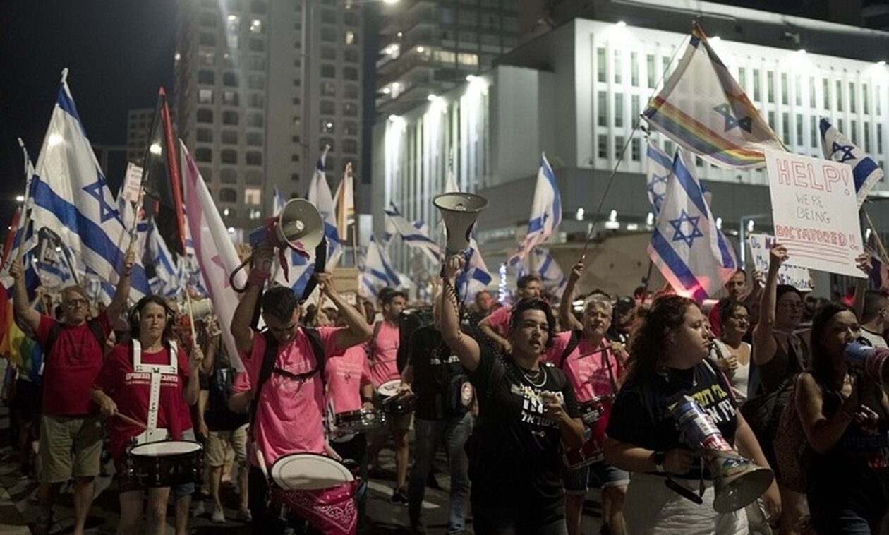 Ισραήλ: Συνεχίζονται οι διαδηλώσεις κατά της μεταρρύθμισης του δικαστικού συστήματος