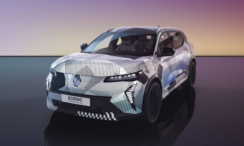 Η Renault δείχνει τις πρώτες εικόνες του νέου ηλεκτρικού Scenic E-Tech