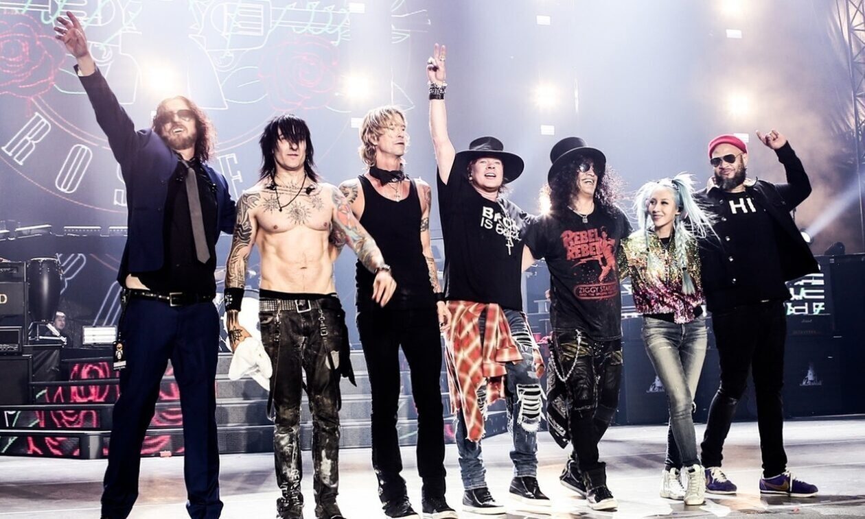 Guns N Roses: Ώρες εμφάνισης και χρήσιμες πληροφορίες για τη συναυλία στο ΟΑΚΑ