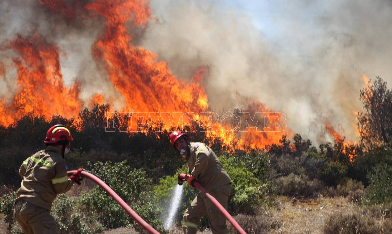 Φωτιά στον Νέο Κουβαρά: Έρχεται έκτακτη ενημέρωση από την Πυροσβεστική
