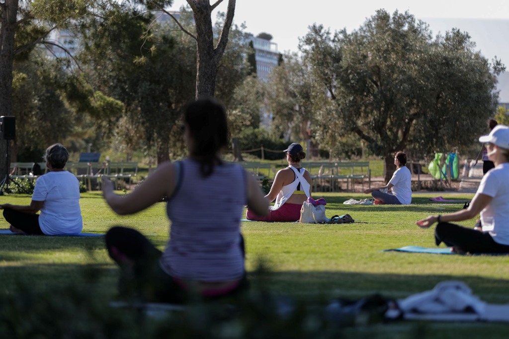 Yoga στο Πάρκο
