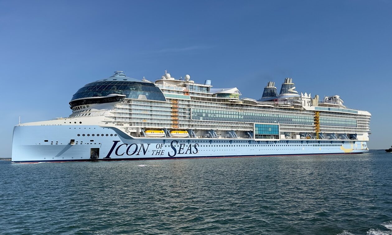 Icon of the Seas: Τον Ιανουάριο ξεκινάει τα ταξίδια το μεγαλύτερο κρουαζιερόπλοιο του κόσμου